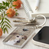 ドッグオヴィングレイハウンド キーホルダー (正面右)