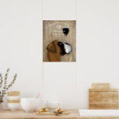 ドッグオヴィンボクサー ポスター (キッチン)