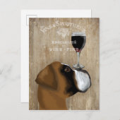 ドッグオヴィンボクサー ポストカード (正面/裏面)