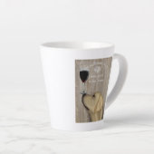 ドッグオーヴィンイエローラブラドール カフェラテマグ (右アングル)