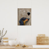 ドッグオーヴィンダシュント ポスター (キッチン)