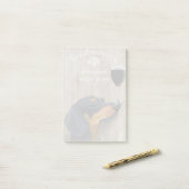 ドッグオーヴィンダシュント ポストイット (デスク上)