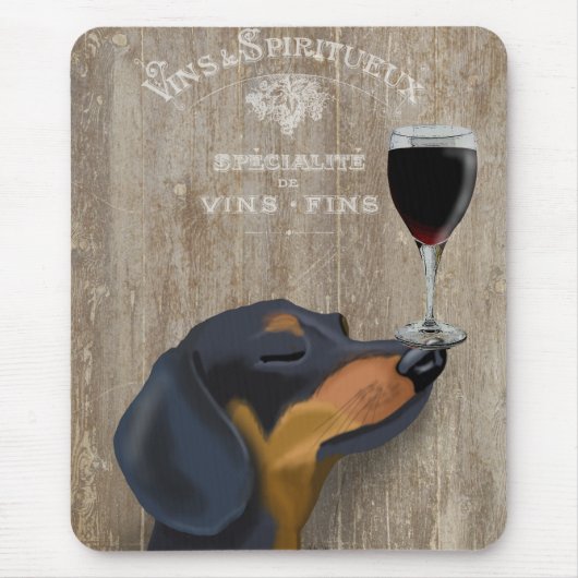 ドッグオーヴィンダシュント マウスパッド (正面)