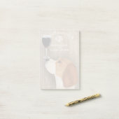 ドッグオーヴィンベーグル ポストイット (デスク上)