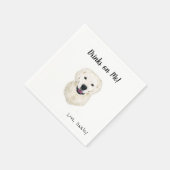 ドッグカクテルナプキンス スタンダードカクテルナプキン (角)