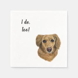 ドッグカスタムカクテルナプキン スタンダードカクテルナプキン