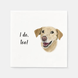 ドッグカスタムカクテルナプキン スタンダードカクテルナプキン