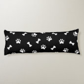 ドッグカスタムブラシ加工ポリエステル抱き枕 ボディピロー (裏面)