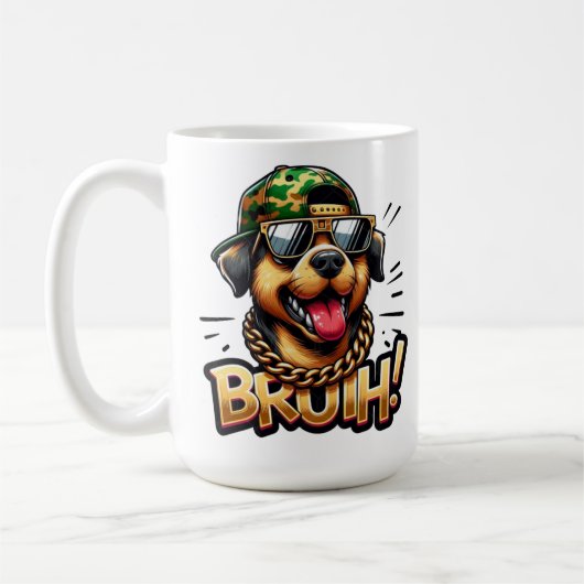 ドッグカップ コーヒーマグカップ (左)