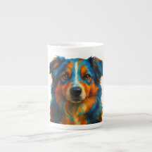 ドッグカラフルコーヒーマグ