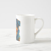 ドッグカラフルコーヒーマグ ボーンチャイナマグカップ (右)