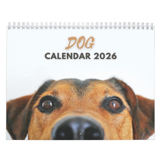 ドッグカレンダー2026 カレンダー (カバー)