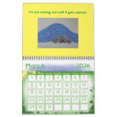 ドッグカレンダー カレンダー (3月 2026)