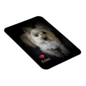 ドッグカーンテリア「ドッグラバー」フレキシブルマグネット マグネット (右側)