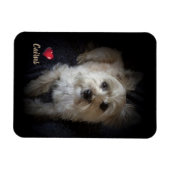 ドッグカーンテリア「ドッグラバー」フレキシブルマグネット マグネット (横)