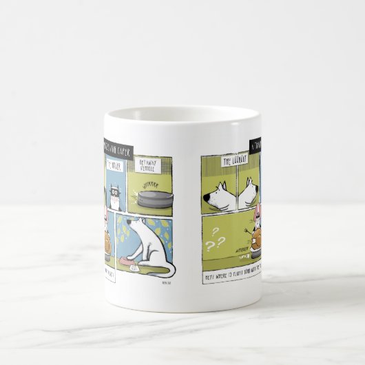 ドッグキャットサンクスギビングターキーパー コーヒーマグカップ (中央)