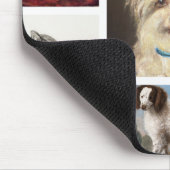 ドッグキャットペット8写真ポートレートコラージュ記念 マウスパッド (コーナー)