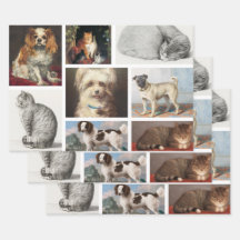 ドッグキャットペット8写真ポートレートコラージュ記念