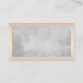 ドッグキャットロゴ |動物気に 名刺 (裏面)