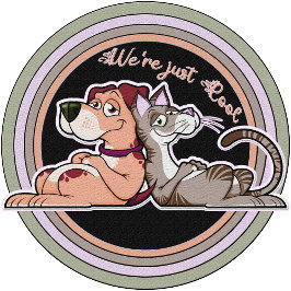 ドッグキャット人間関係 Tシャツ