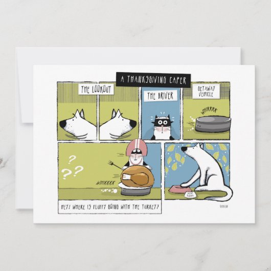 ドッグキャット感謝祭キャッパー シーズンカード (正面)