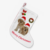 ドッグクリスマスストッキング スモールクリスマスストッキング (正面 (吊り時))