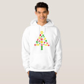 ドッグクリスマスツリー パーカ (正面フル)