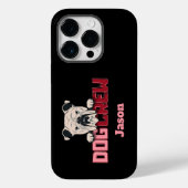 ドッグクルーブルドッグカスタム Case-Mate iPhoneケース (裏面)