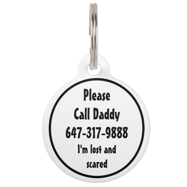 ドッグクールID名前をカスタムするの連絡オーナ失った情報もし ペット　ネームタグ (裏面)