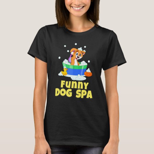 ドッググルーマー ドッグスパ Tシャツ (正面)