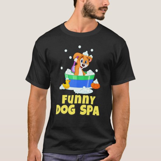 ドッググルーマー ドッグスパ Tシャツ (正面)