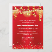 ドッググルーミングサロングランドオープンVIPパーティー 招待状 (裏面)