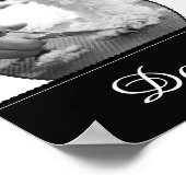 ドッググルーミングスパメニュー - カスタマイズ可能なポスター ポスター (角)