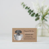 ドッググルーミングドッグスパ 予約カード (スタンド正面)