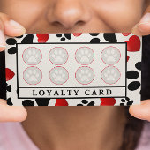 ドッググルーミングブティックポープリントロイヤリティカード ロイヤリティカード