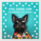 ドッググルーミング ウィンドウサイン (シート)