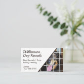 ドッグケネルズワイヤフェンシング 名刺 (スタンド正面)