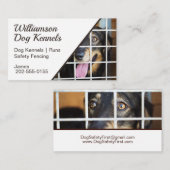 ドッグケネルズワイヤフェンシング 名刺 (正面/裏面)