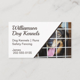 ドッグケネルズワイヤフェンシング 名刺