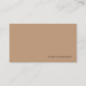 ドッグケネルドイツ羊飼い名刺 名刺 (裏面)