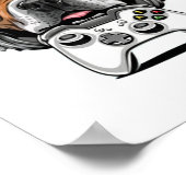 ドッグゲーマー – ビデオゲーム ポスター (角)