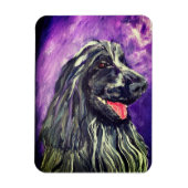 ドッグコッカースパニエル犬ブルーロ絵を描ア マグネット (縦)