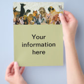 ドッグコラーゲチラシの数々 チラシ (手)