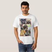 ドッグコラージュ Tシャツ (正面フル)