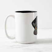 ドッグコーヒーマグ ツートーンマグカップ (左)