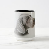 ドッグコーヒーマグ ツートーンマグカップ (中央)