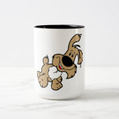 ドッグコーヒーマグ ツートーンマグカップ (中央)