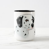 ドッグコーヒーマグ ツートーンマグカップ (中央)