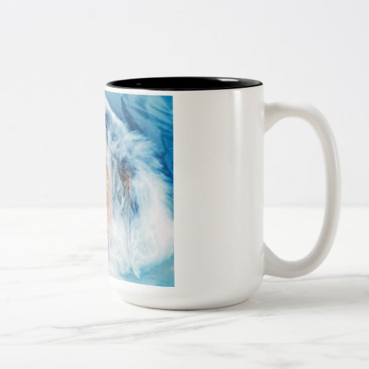 ドッグコーヒーマグ ツートーンマグカップ (右)