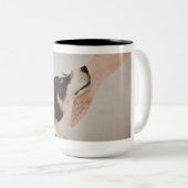 ドッグコーヒーマグ ツートーンマグカップ (正面右)